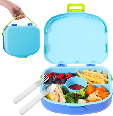 Zibuyu Steam Heating Lunch Box For Kids With 4 Compartments 4 Containers Lunch Box(1300 ml, Thermoware)