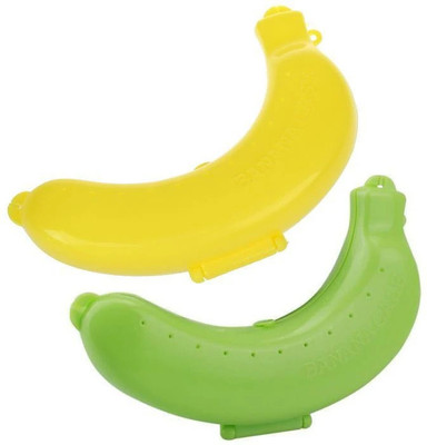 DJRetails Kitchenware Banana Storage Container Fruit Storage, Plastic Case_59 1 Containers Lunch Box(250 ml)