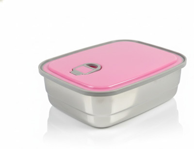 Aramex Stainless-Steel Leak-Proof Lunch Box for Office 1 Containers Large Pink 1 Containers Lunch Box(1500 ml, Thermoware)