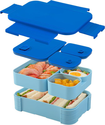 ON GATE Lunch Box for Kids – BPA-Free, 3 in 1 Leak Proof Box for Backpacks 3 Containers Lunch Box(200 ml, Thermoware)