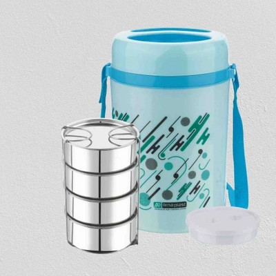PATALSEVA 4+1 Lunch Box 4 Containers Lunch Box(1000 ml, Thermoware)