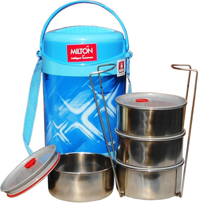 MILTON econa deluxe 4 Containers Lunch Box(1040 ml, Thermoware)