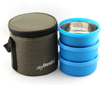 myBento SS Great Lunch 3 Containers Lunch Box(1440 ml)