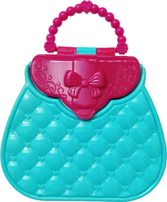 Gift Collection Purse Design Plastic Lunch Box Container And Spoon With 1 Lock School Tiffin Box 1 Containers Lunch Box(700 ml)