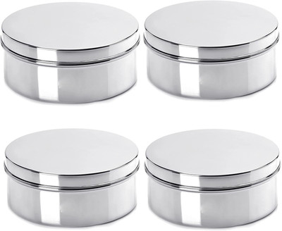 Prateek Kitchenware Control Food Container/Lunch Box/Tiffin (350 ml) 4 Containers Lunch Box(350 ml)