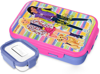 Trueware Flip Lunch Box Inner Steel Hot & Fresh Many Hour 2 Containers Lunch Box(1050 ml, Thermoware)