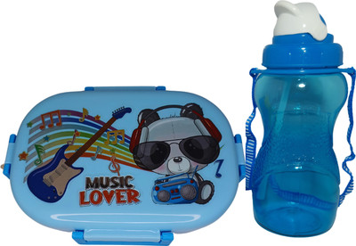LunchBox School lunch box || Lunch box and bottle || School set || Lunch box for child 1 Containers Lunch Box(800 ml)