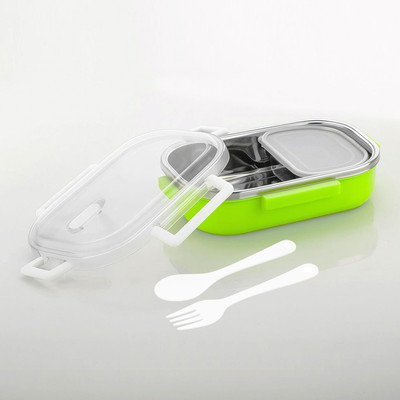 POGON Stainless Steel Lunch Box for Kids School, Leakproof Tiffin Box 1 Containers Lunch Box(800 ml, Thermoware)