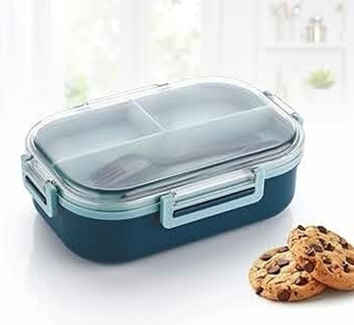 carry fresh Trending green Lunch Box for schools and Office 6 Containers Lunch Box(1000 ml, Thermoware)