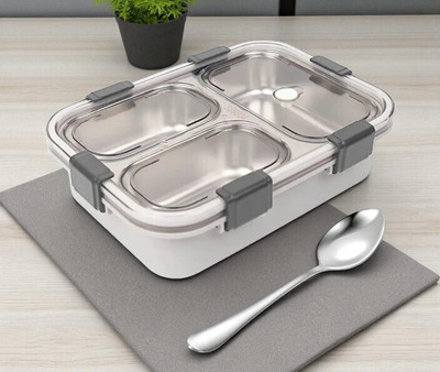 HPHCRAFTT Stainless_Steel_Lunch box_A255 3 Containers Lunch Box(1001 ml)