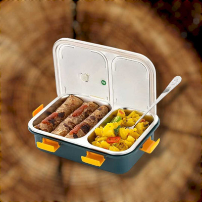 ZingZest Plastic Grocery Container  - 750 ml(Green)