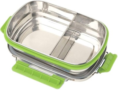 FALCON STAINLESS STEEL Munch Duo Lunch Box with 2 Compartment 1 Containers Lunch Box(750 ml)