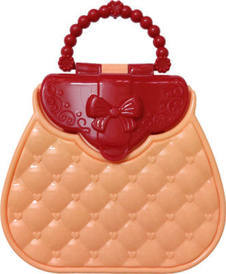Gift Collection Purse Design Plastic Lunch Box Container And Spoon With 1 Lock School Tiffin Box 1 Containers Lunch Box(700 ml)