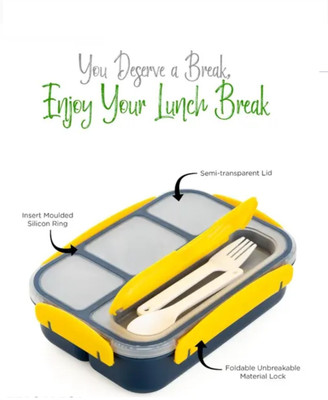 Shrivas SE1257FLB 1 Containers Lunch Box(1300 ml)