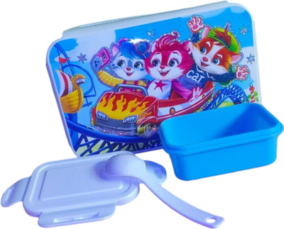MGTRADERS Print Lunch Box 1 Containers Lunch Box(700 ml)