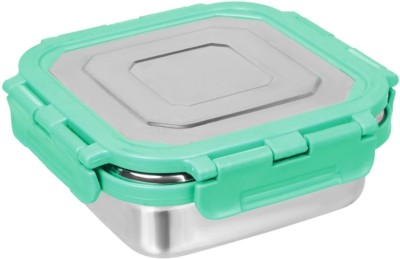 Osiya BLUE Lunch Box Stainless steel & Plastic -350ML 1 Containers Lunch Box(350 ml)