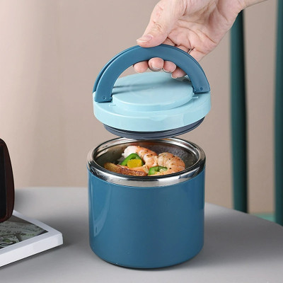 TeDeMeI Insulated Hot & cold steel 1 Containers Lunch Box(630 ml, Thermoware)