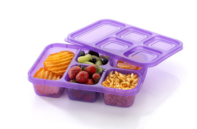 2Mech Snack Box Containers 5 Compartment Lunchables Containers for Kids/Adults 1 Containers Lunch Box(1000 ml)