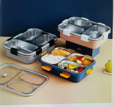 Spoonery 3 box luch 3 Containers Lunch Box(620 ml)