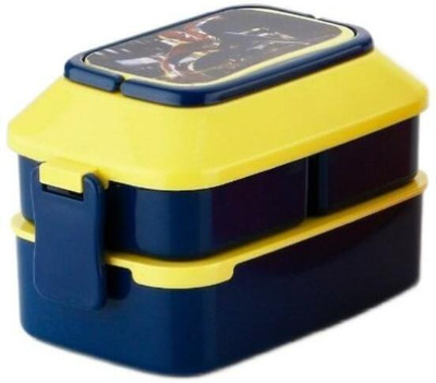 SOHAM Lunchbox_3 container_Nevy blue_25 3 Containers Lunch Box(1200 ml)