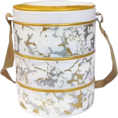 Jc trading Tiffin 3 Containers Lunch Box(1200 ml, Thermoware)