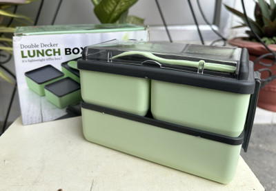 ABC Double Decker 3 Containers Lunch Box(500 ml)