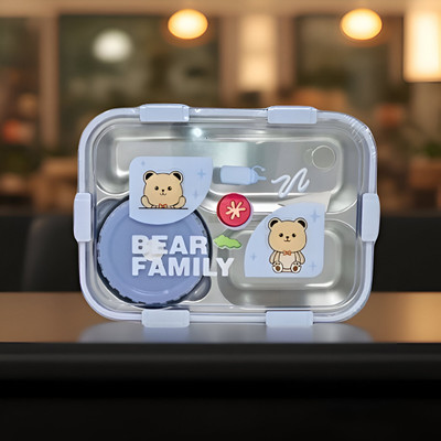 HM EVOTEK Plastic, Stainless Steel Utility Container  - 750 ml(Multicolor)