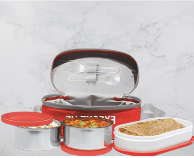 IDEAL PRIME SS2 LB_731 3 Containers Lunch Box(1000 ml, Thermoware)