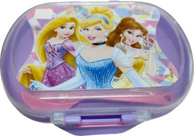 Engare The Kid's Favourite Cartoon Prints with 2 Containers (550 ml Random Colour) 2 Containers Lunch Box(550 ml, Thermoware)