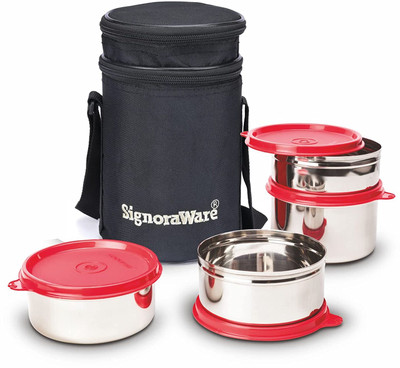 Signoraware Executive 4 Containers Lunch Box(1400 ml)