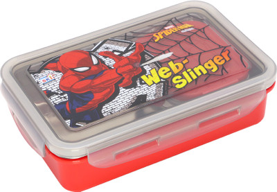SKI Steel Lock & Seal 800- Spiderman 1 Containers Lunch Box(750 ml)