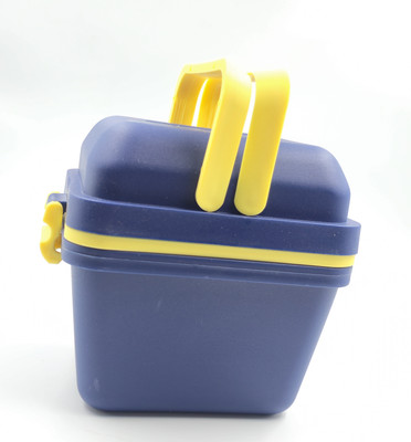 AJFuture Plastic Lunch/Tiffin Box 3Compartment FOR School &Office(Blue)A35 3 Containers Lunch Box(1500 ml, Thermoware)