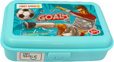 Ambika Sales FIRST SMILE GOAL 1 Containers Lunch Box(400 ml)