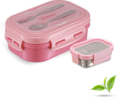 Trueware PICASO Insulated Inner Steel BPA Free, Airtight, Food Grade 2 Containers Lunch Box(750 ml, Thermoware)