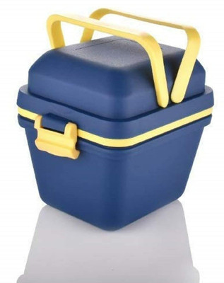 silverwilver Plastic Dieting Airtight 3 Containers Lunch Box(200 ml)
