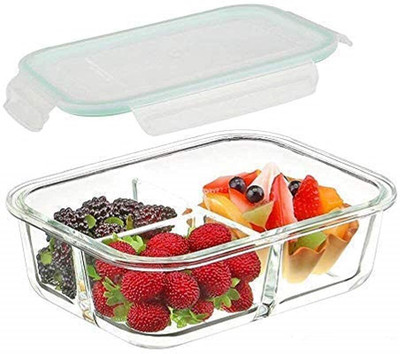 LENSHURI Glass Utility Container  - 1 L(Clear)