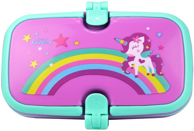 smily kiddos Unicorn Print 1 Containers Lunch Box(500 ml, Thermoware)