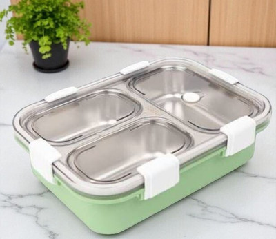 HPHCRAFTT Stainless_Steel_Lunch box_A120 3 Containers Lunch Box(1001 ml)