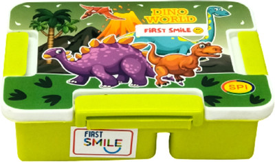 Ambika Sales FIRST SMILE 1 Containers Lunch Box(400 ml)