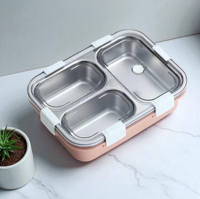 HPHCRAFTT Stainless_Steel_Lunch box_A2 3 Containers Lunch Box(1001 ml)