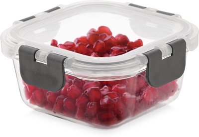 Magnus Glock Glass Food Sqaure Container 1 Containers Lunch Box(320 ml)