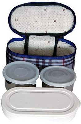 Malasales Lunch box for travelling, school,office 3 Containers Lunch Box(1100 ml)