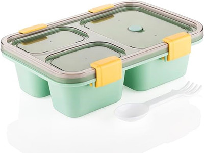 Analog Kitchenware 3 Compartment Kids/School/College/Office Lunch Box - 1000 ML 1 Containers Lunch Box(1000 ml)