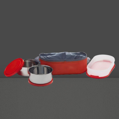 IDEAL PRIME SS2 LB_729 3 Containers Lunch Box(1000 ml, Thermoware)