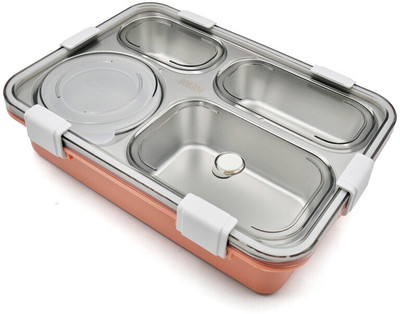 Sshop Tokyo Buffet-Pink 1 Containers Lunch Box(800 ml, Thermoware)