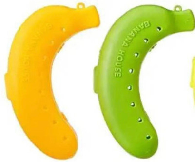 AFFODYL Banana case/ Banana Protector/ Fruit Case/ Fruit containers/ Fruit Saver 2 Containers Lunch Box(200 ml)