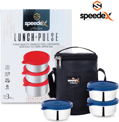 SPEEDEX ATELIER Speedex_At_LunchBox_LunchPulse 3 Containers Lunch Box(350 ml)