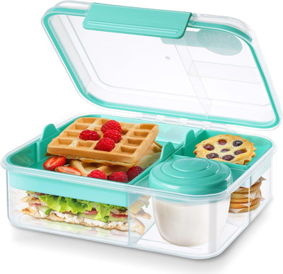 Meneflix lunch box 3 Containers Lunch Box(2 L)