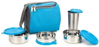 MILTON Tiffin box-09994 4 Containers Lunch Box(370 ml, Thermoware)