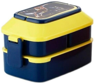 SOHAM Lunchbox_3 container_Nevy blue_08 3 Containers Lunch Box(1200 ml)